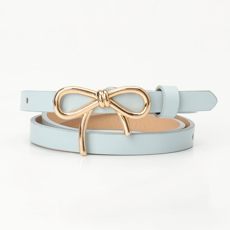 New Sweet Girl Bow Women's Light Luxury Flawless Finish Belt - Image 7