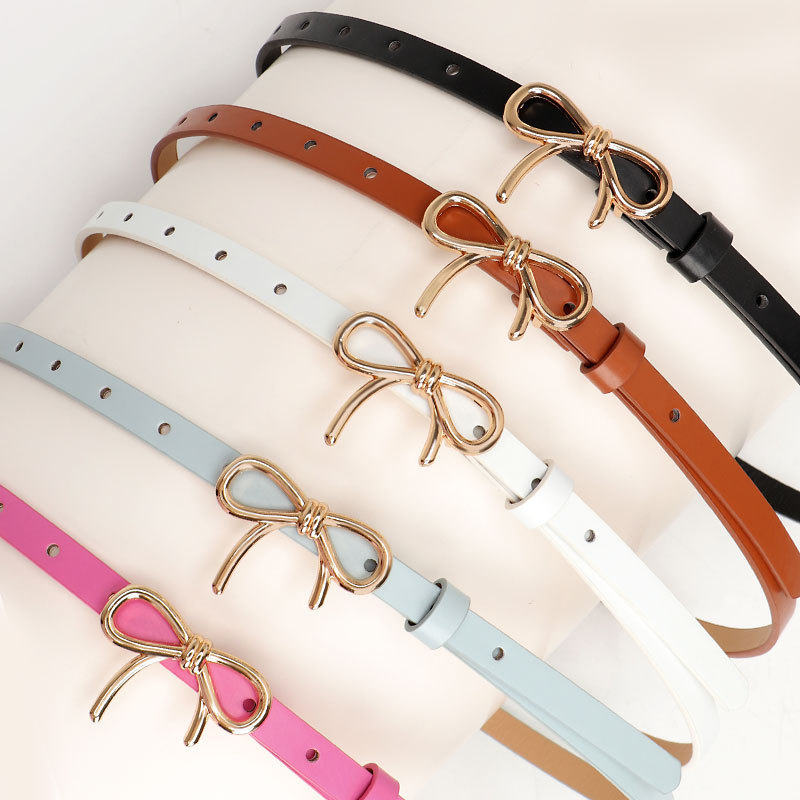 Fashion All-match Bow Decorative Band Belt - Image 2