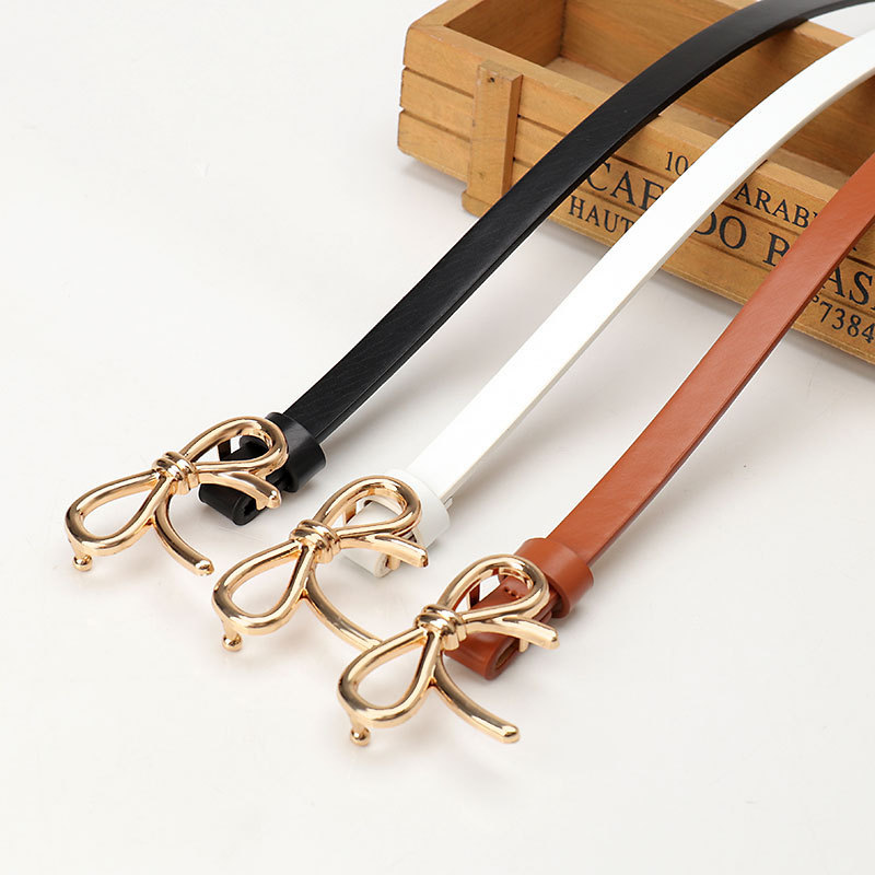 Fashion All-match Bow Decorative Band Belt - Image 3