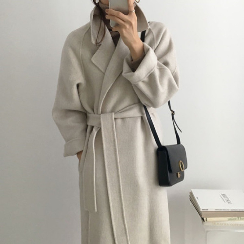 Woolen Wool Coat Women's Mid-length - Image 4