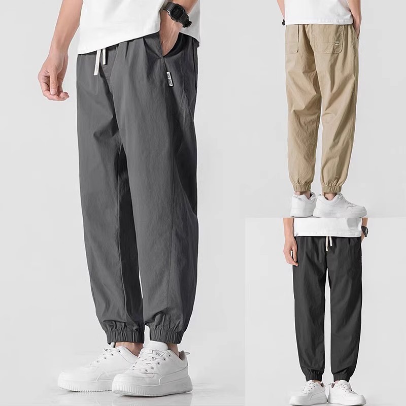 Men's Fashion Loose Cuffed Cargo Pants