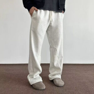 American Fleece-lined Machete Micro-pull Commuter Deconstruction Sweatpants