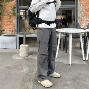 Outdoor Soft Shell Fleece-lined Thickened 3D Stereo Cutting Matchet Pants