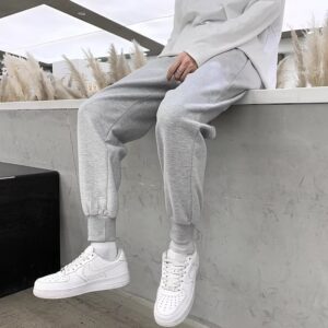 Versatile Sports Pants Ankle-tied Sweatpants Male
