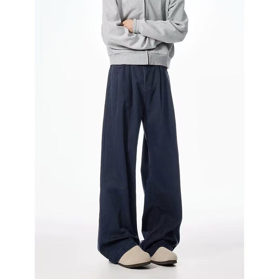 American Street Black Loose Casual Jeans - Image 4