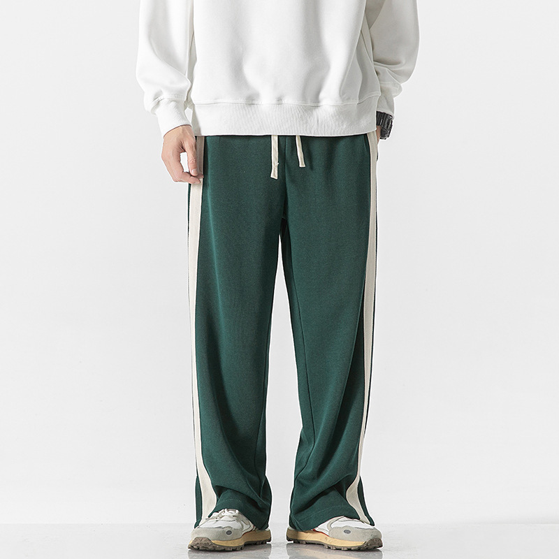 Casual Pants Men's Thin Striped Trousers - Image 4