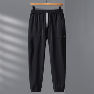 Oversized Cargo Pants Summer Men's Ankle-tied Loose Net Version