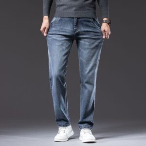 New Loose Straight Stretch Pants For Men