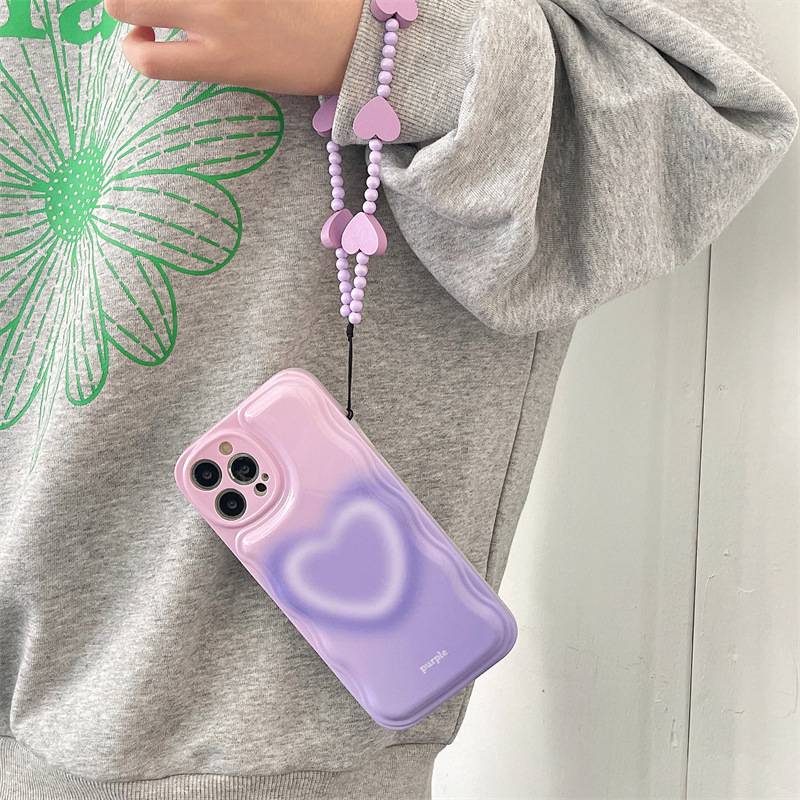 Fog Overlapping Love Phone Case Bracelet - Image 4