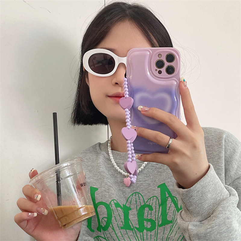 Fog Overlapping Love Phone Case Bracelet - Image 5