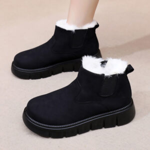 Shoes Women 2025 Winter New Ladies Fleece Lined Thick