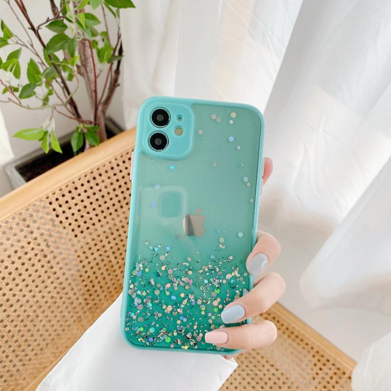 Compatible With , Epoxy Glitter 8p Gradient All-inclusive Anti-drop Cover - Image 7