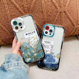 Creative Oil Painting Silicone Phone Case