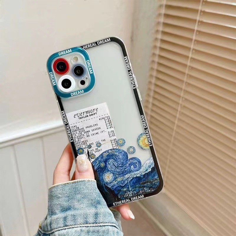 Creative Oil Painting Silicone Phone Case - Image 2