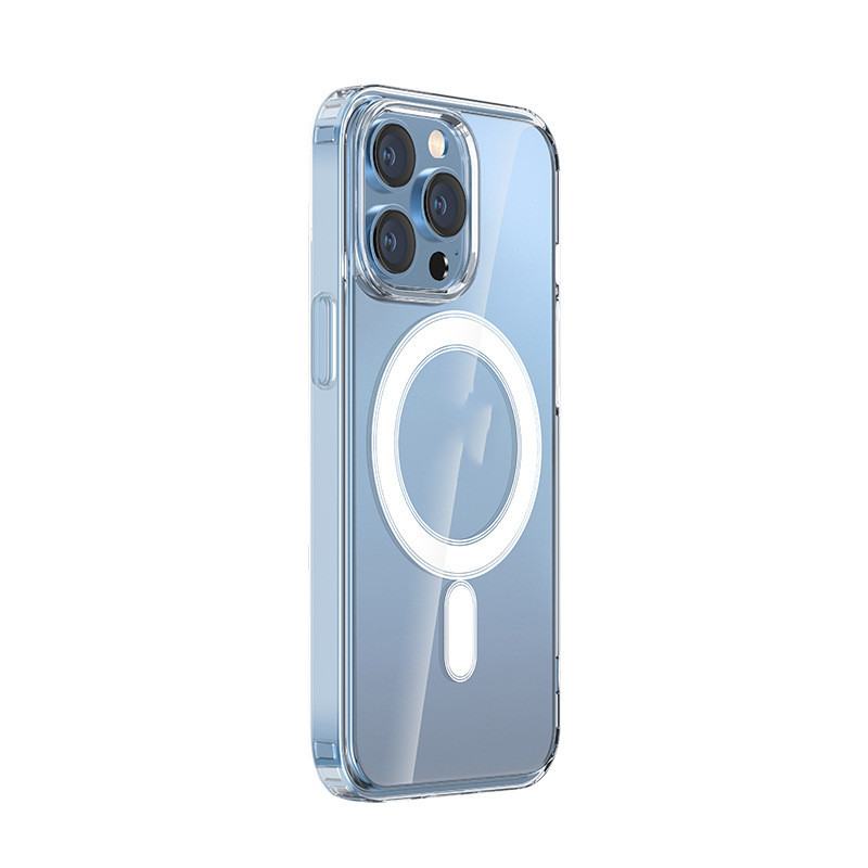 Transparent Acrylic Magnetic Phone Case Wireless Charger - Image 5
