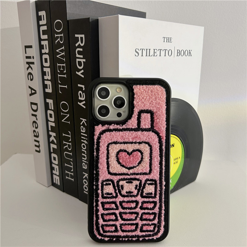 Towel Embroidered Cell Phone Shell - Image 2