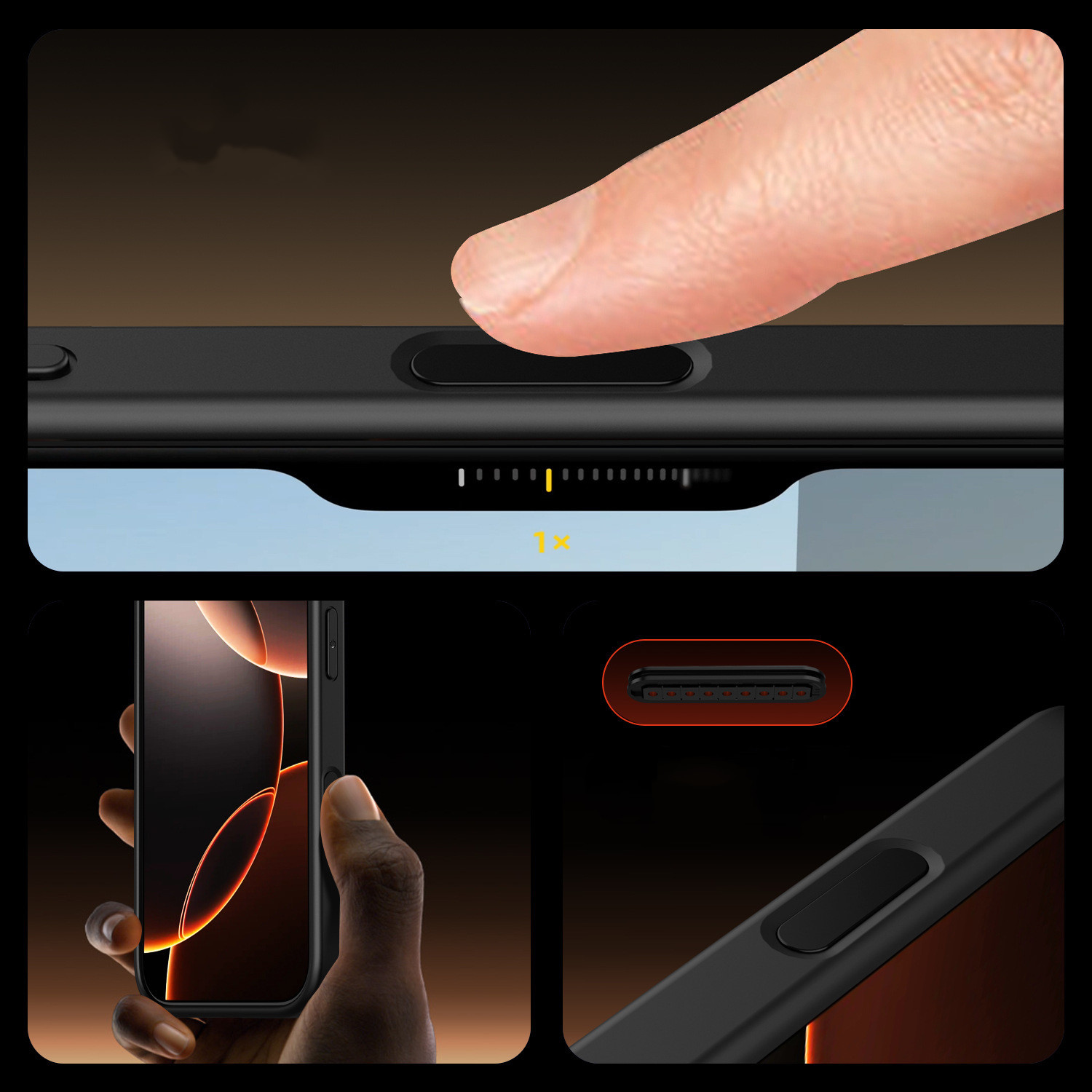 Applicable To 16 Magnetic Phone Case Drop-resistant - Image 4