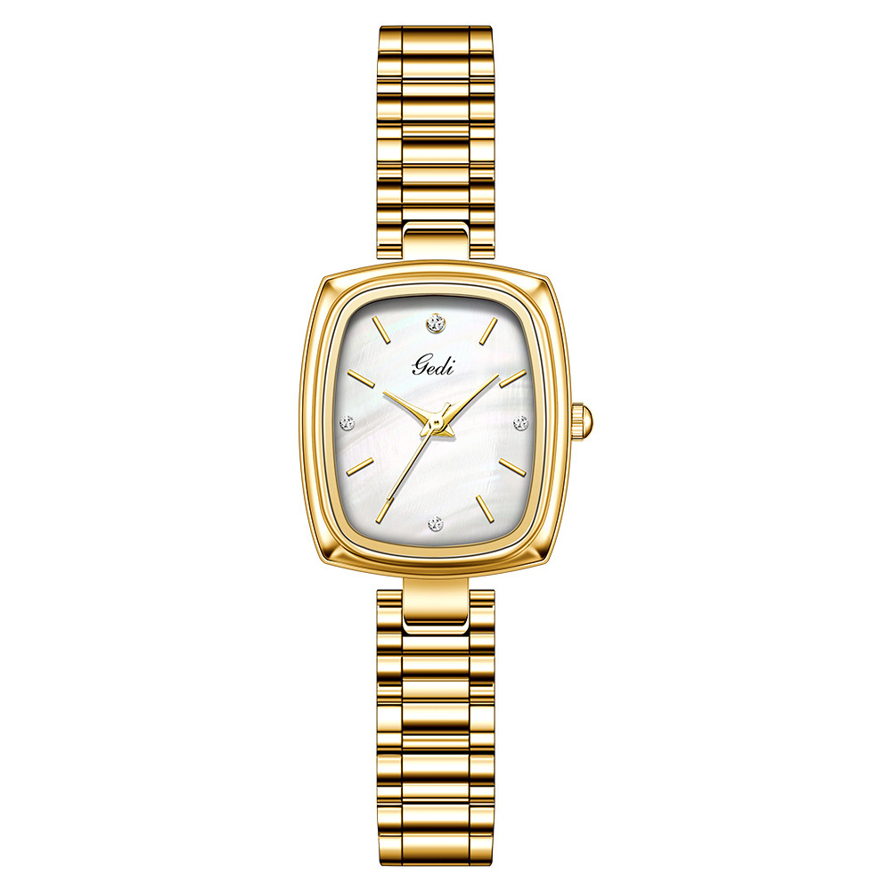Niche High-end Small Gold Watch - Image 7