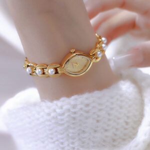 Mid-ancient Light Luxury Imitation Pearl Elegant Women's Watch