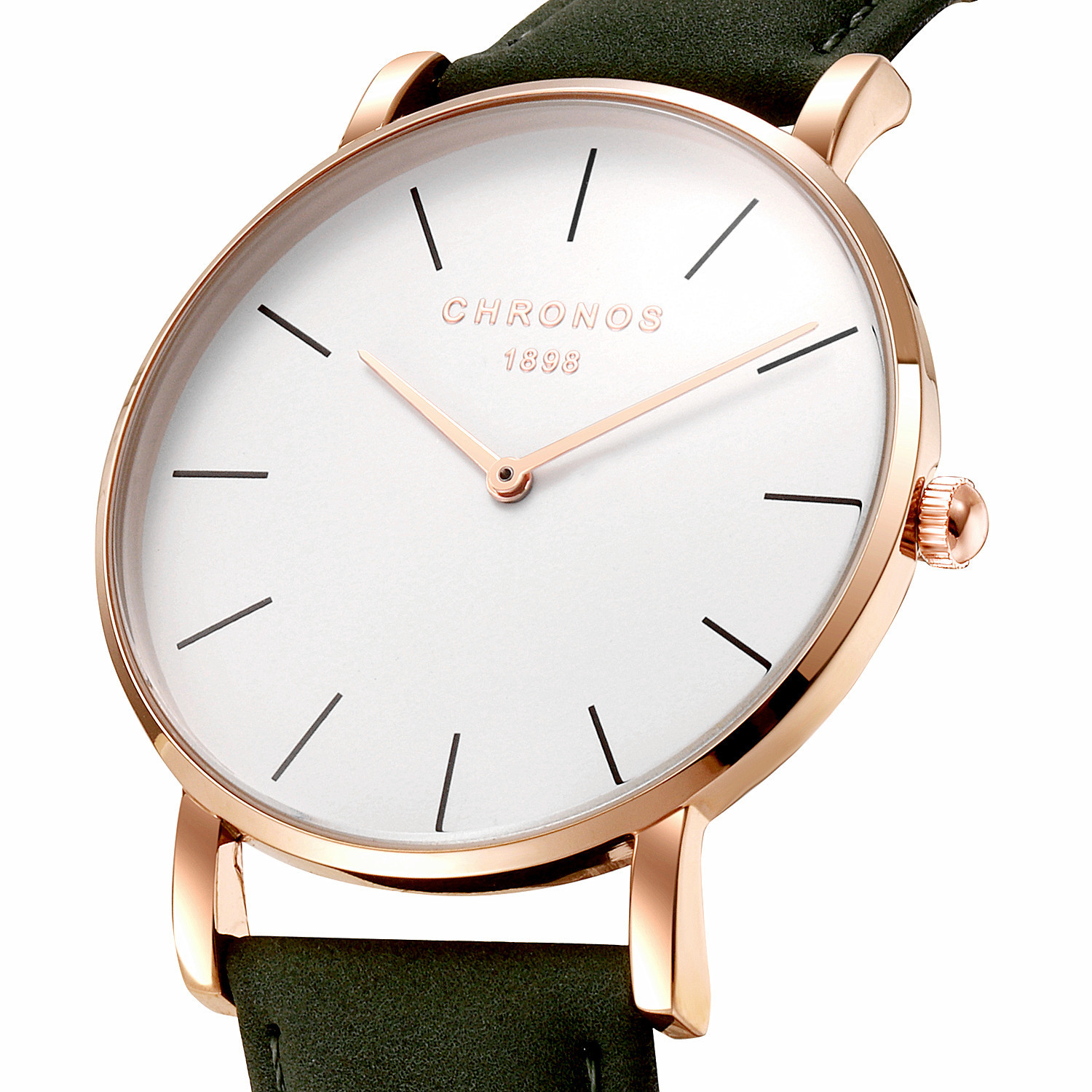 Fashion Casual Men's Ultrathin And Simple Waterproof Wrist Watch - Image 5