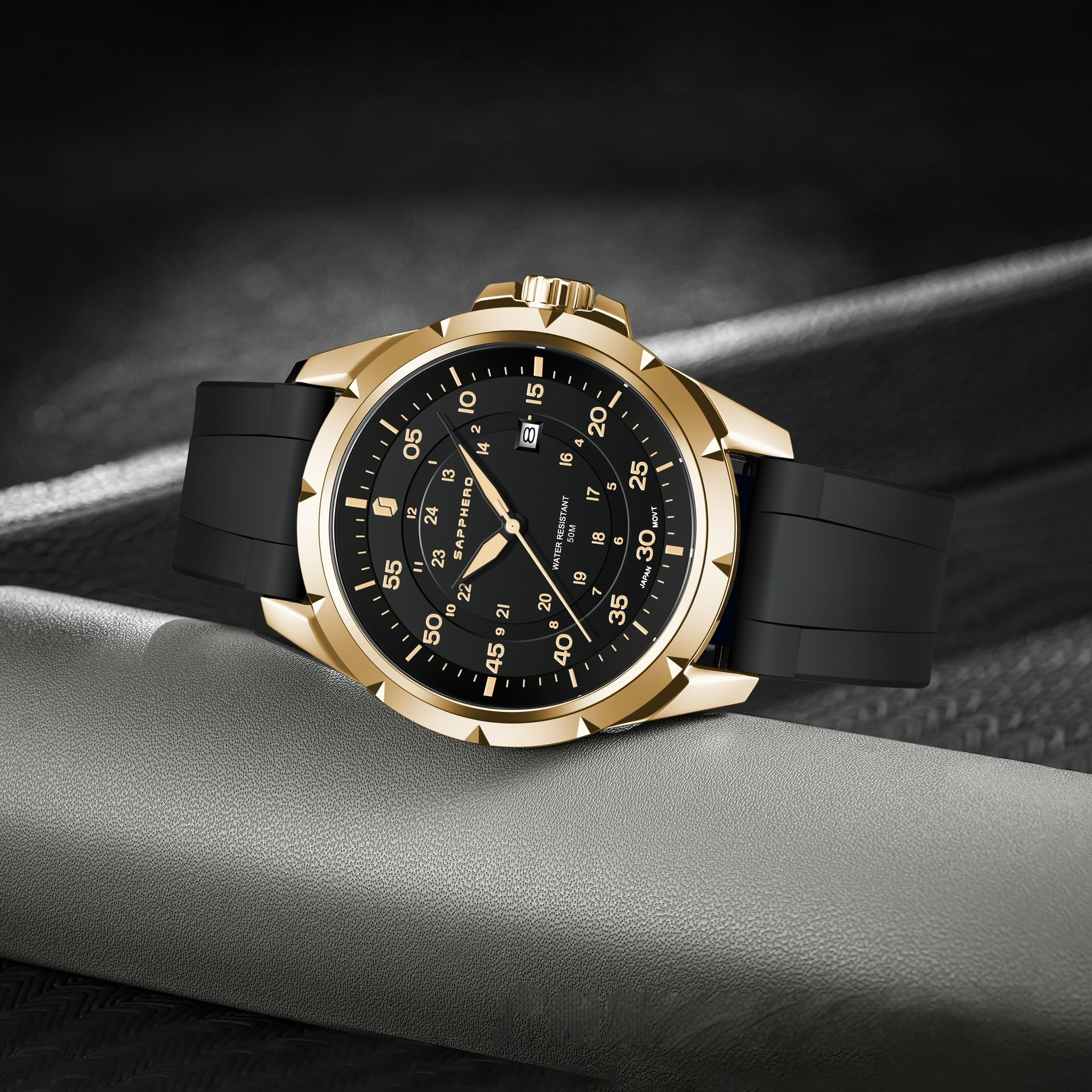 Youth Student Quartz Exam Watch Men's Silicone Waterproof 520 Gift For Boyfriend - Image 2