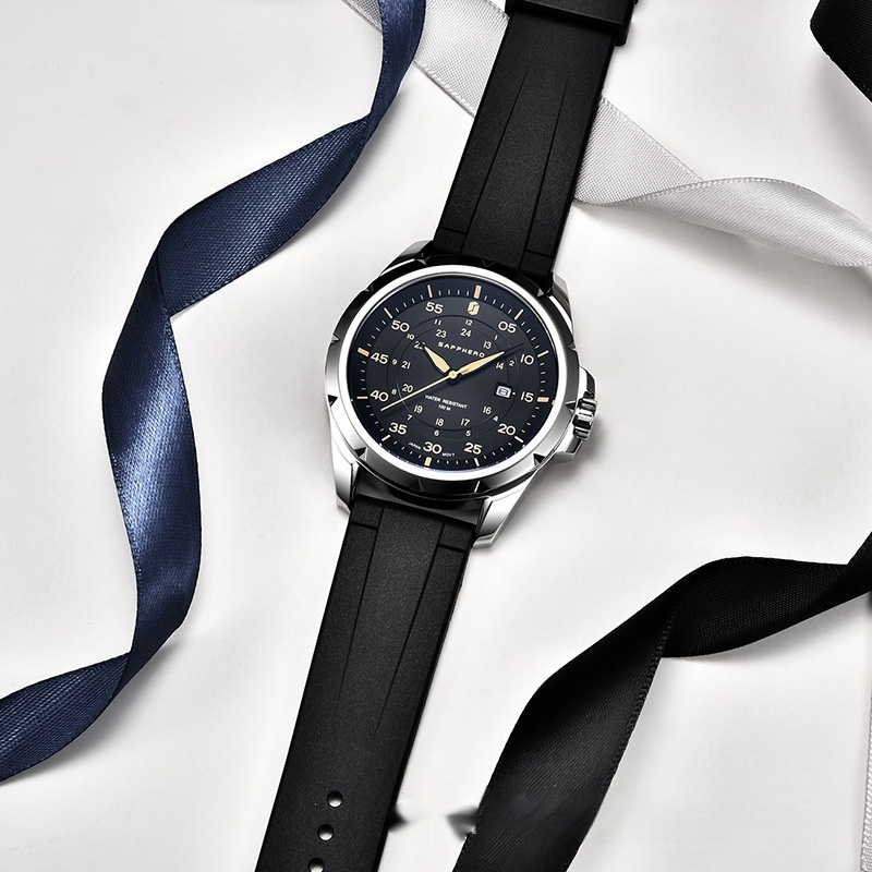 Youth Student Quartz Exam Watch Men's Silicone Waterproof 520 Gift For Boyfriend - Image 4