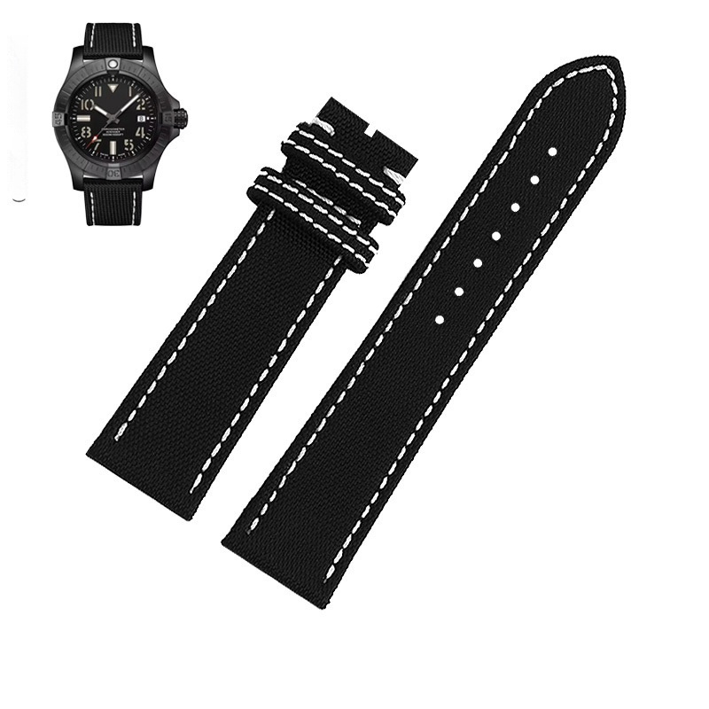 Creative All-match Nylon Canvas Watch Strap - Image 3