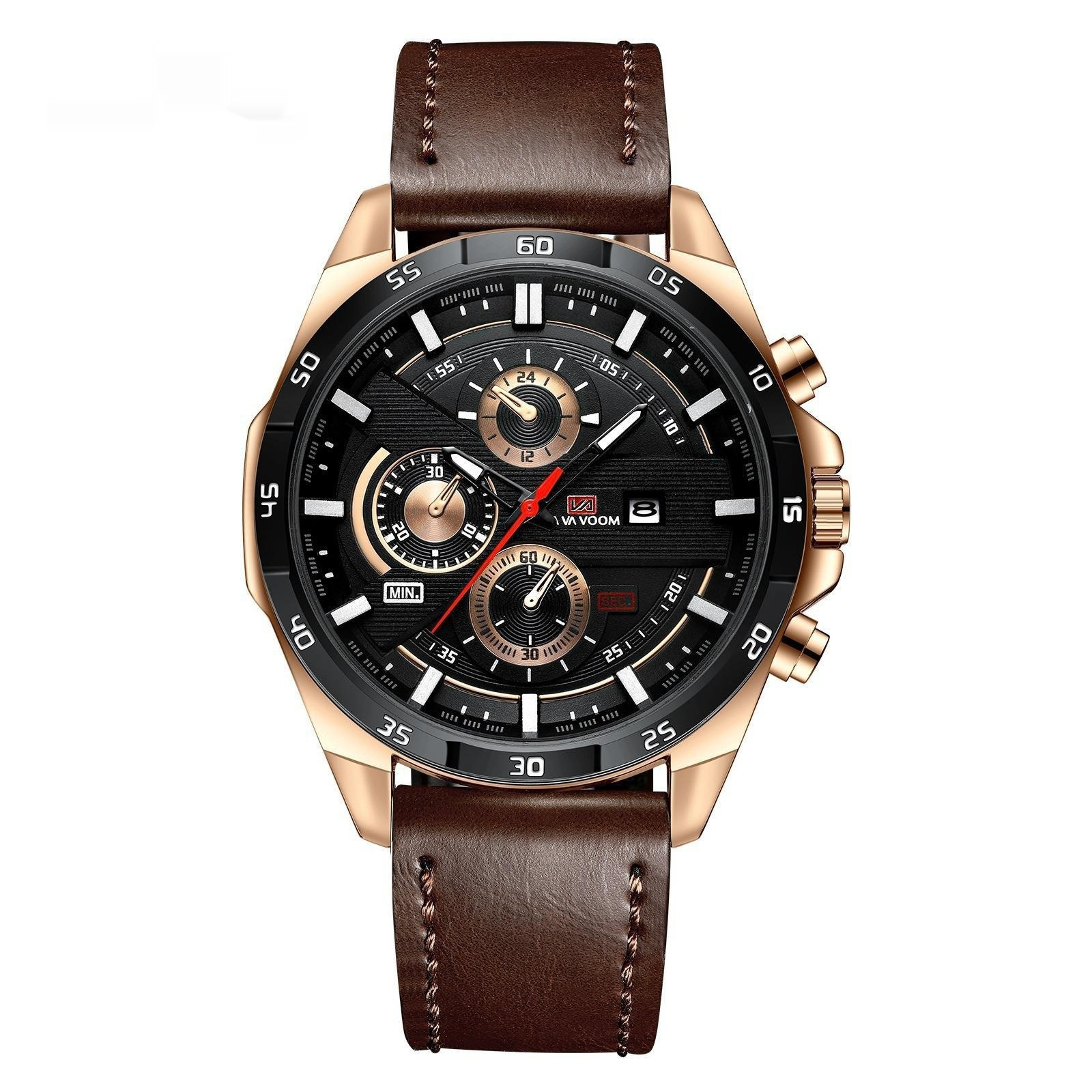 Business Calendar Waterproof Multifunctional Decorative Casual Quartz Watch - Image 7