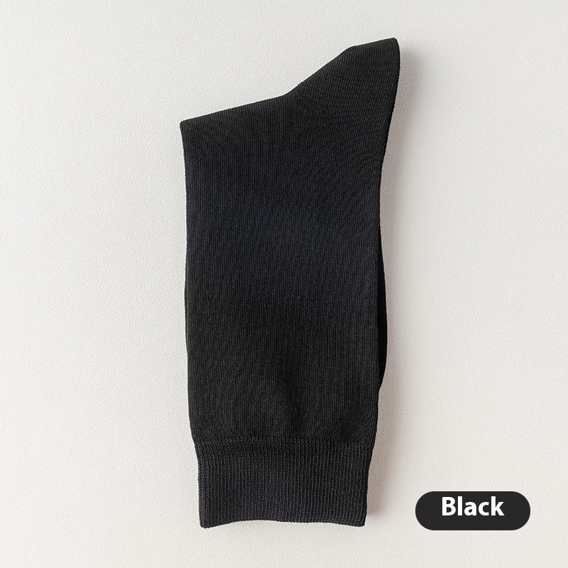 Mid-calf Spring And Autumn Pure Cotton Business Men Socks - Image 6