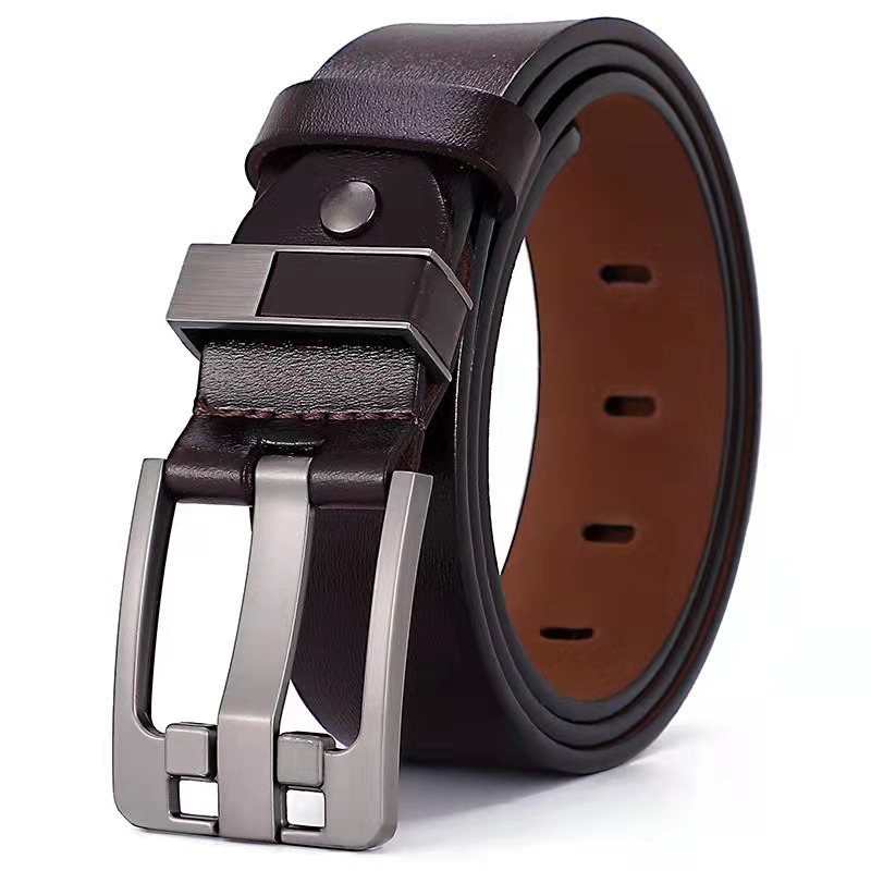 Men's Retro Belt With Oversized Wide Needle Buckle - Image 3