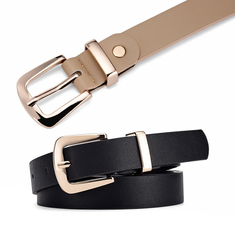 Simple Lady Candy Color Elegant Decoration Belt Gold Buckle Fashion All-match Student - Image 4
