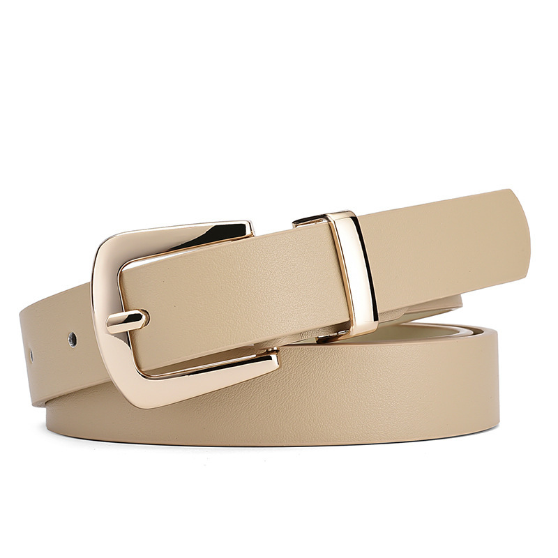 Simple Lady Candy Color Elegant Decoration Belt Gold Buckle Fashion All-match Student - Image 7