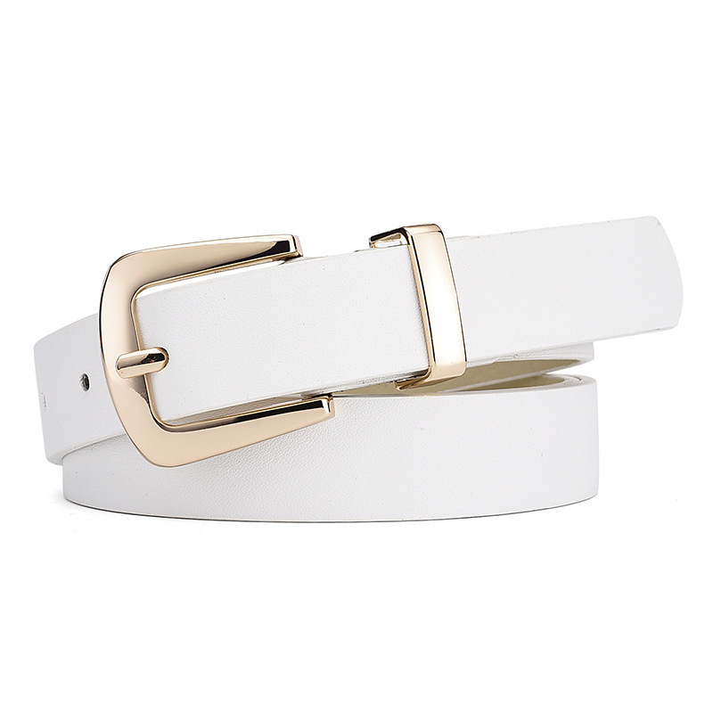 Simple Lady Candy Color Elegant Decoration Belt Gold Buckle Fashion All-match Student - Image 9