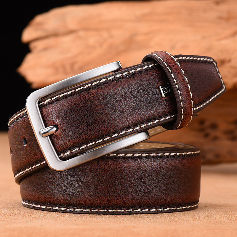 Fashion Classic Business Men's Belt Foreign Trade Cross-border E-commerce Belt Men - Image 2