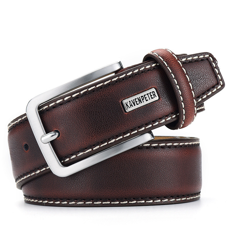 Fashion Classic Business Men's Belt Foreign Trade Cross-border E-commerce Belt Men - Image 5