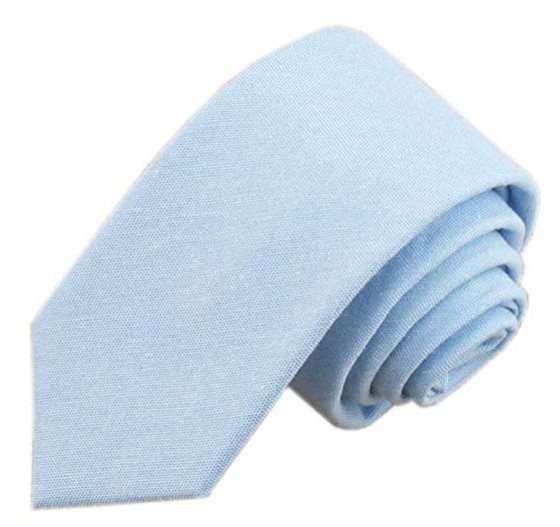 6cm Solid Color Cotton And Linen Men's Casual Narrow Tie - Image 8