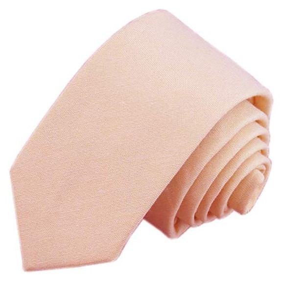 6cm Solid Color Cotton And Linen Men's Casual Narrow Tie - Image 9