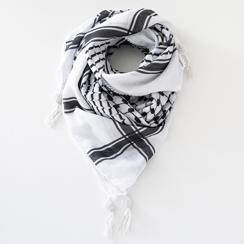 Men's Keffiyeh Jacquard Warp Knitting - Image 4