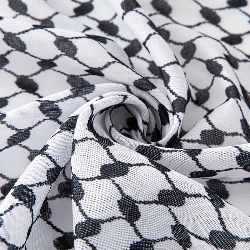 Men's Keffiyeh Jacquard Warp Knitting - Image 5