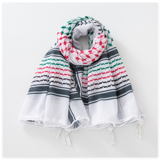 Men's Keffiyeh Jacquard Warp Knitting - Image 8