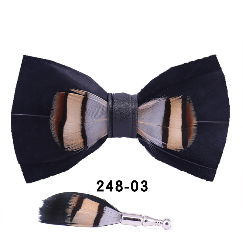 Feather Bow Tie Bow Tie - Image 2