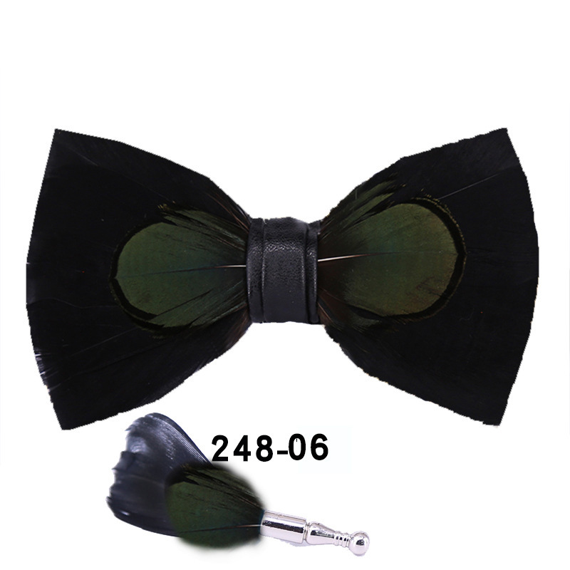 Feather Bow Tie Bow Tie - Image 4