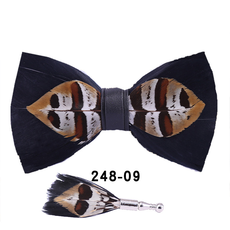 Feather Bow Tie Bow Tie - Image 6
