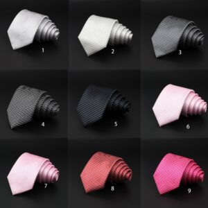 Men's Striped British Gentleman Polyester Fiber Tie