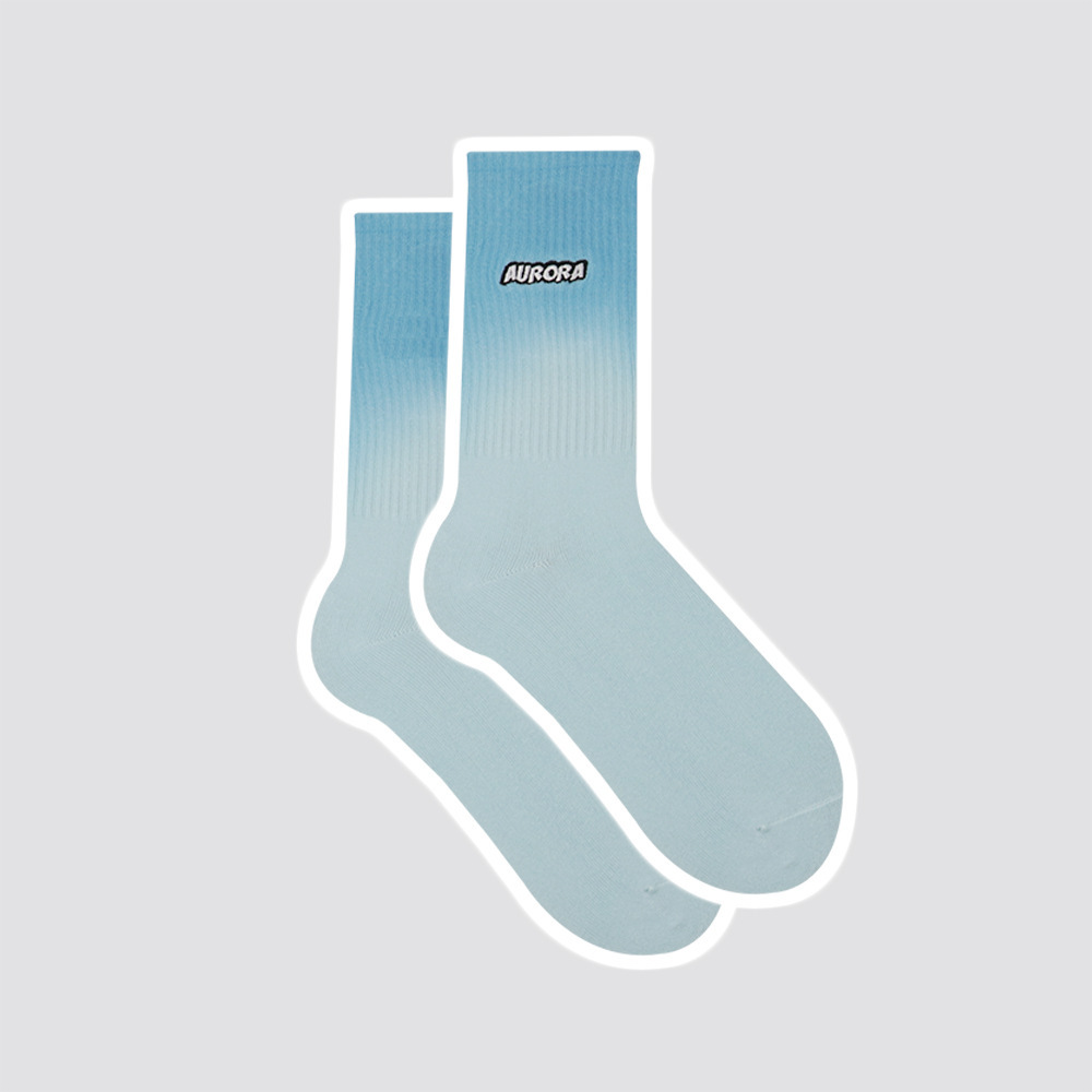 Men & Women Trendy Sports Hanging Dyed Tube Socks Cotton Men And Women - Image 6