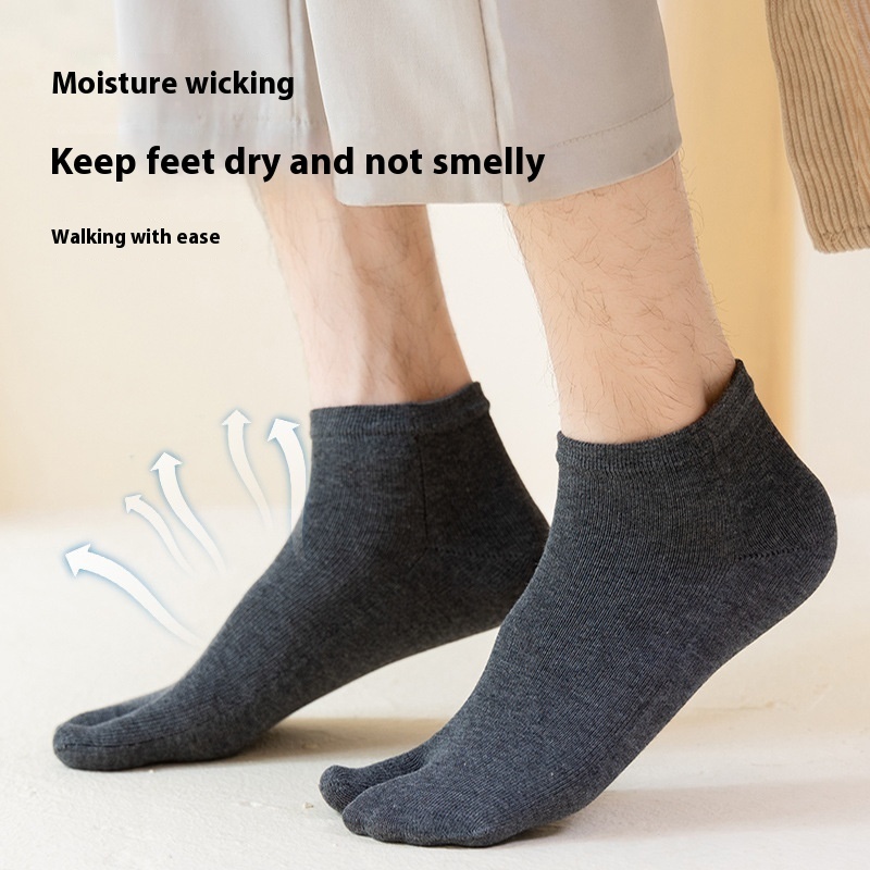 Sweat-absorbent Breathable Split Toe Toesocks - Image 4
