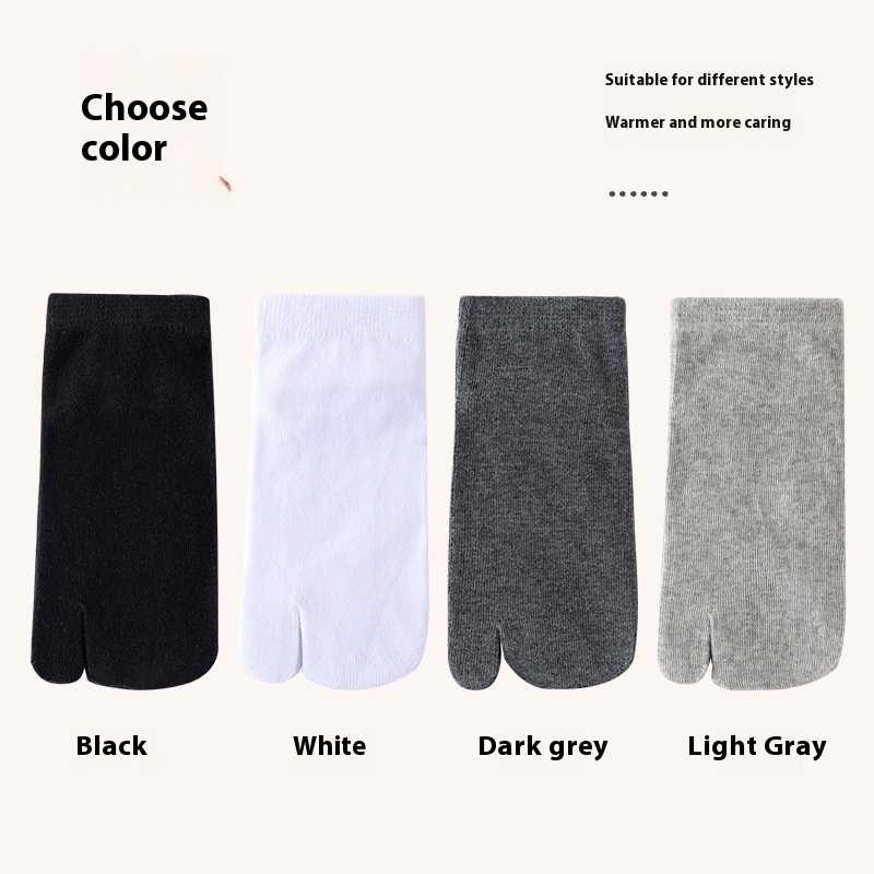 Sweat-absorbent Breathable Split Toe Toesocks - Image 5