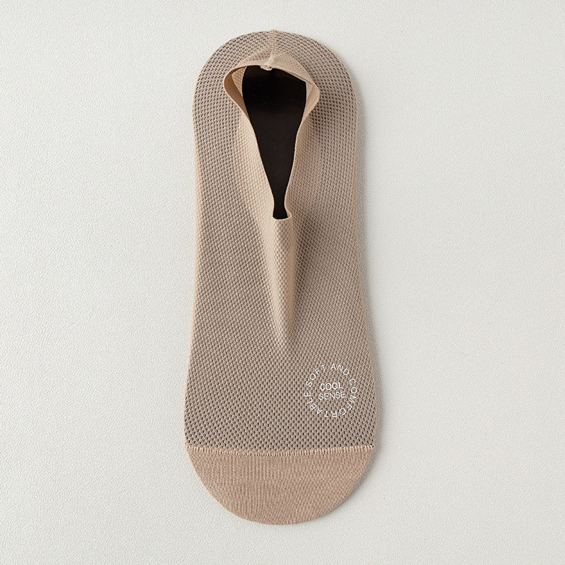 Men's Mesh Breathable Pure Cotton Invisible Socks - Image 6