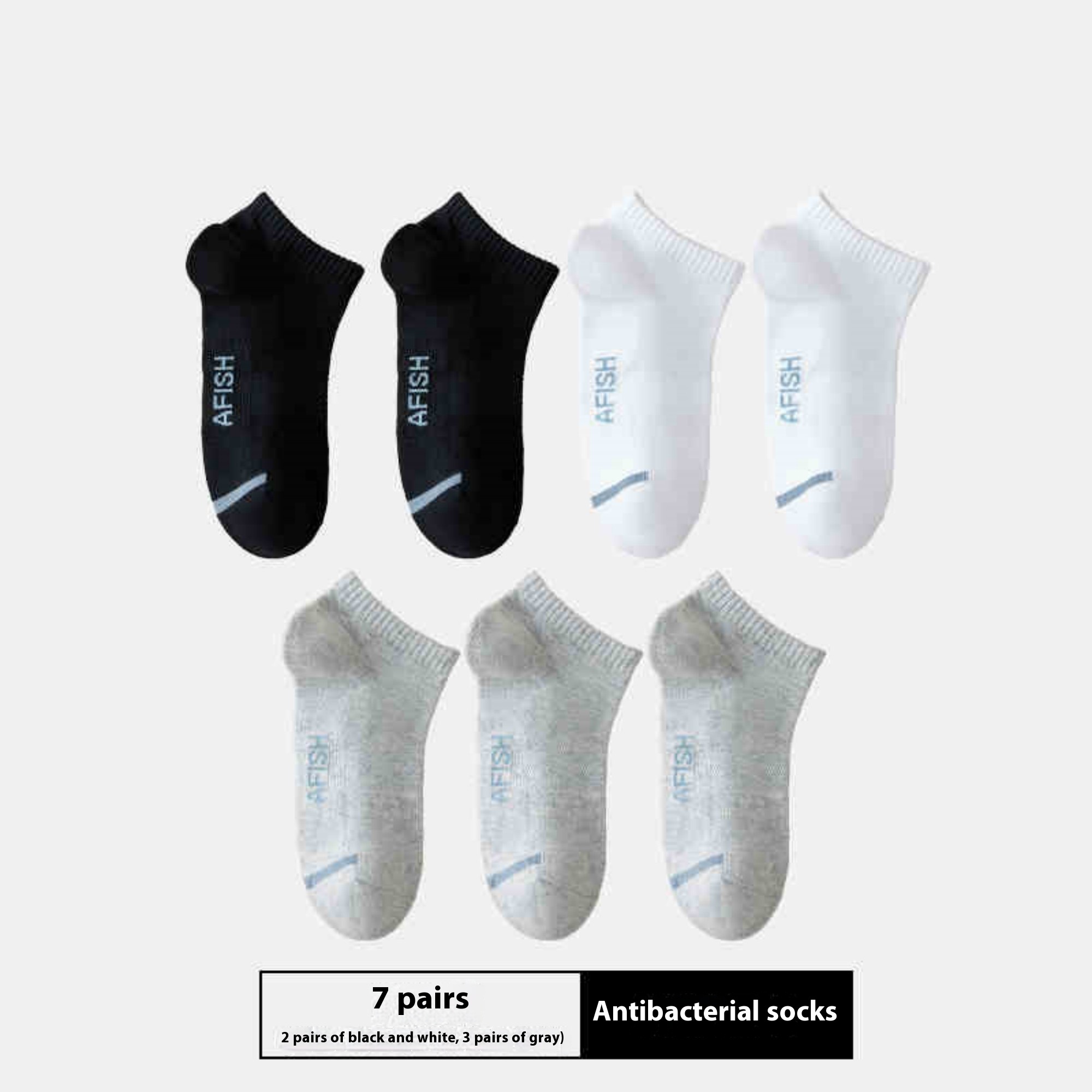 Men's Short Socks Summer Thin Sport Breathable - Image 2