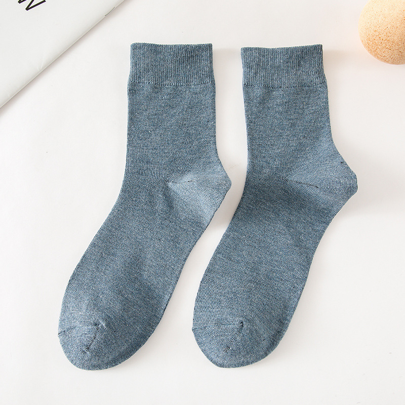 Tube Socks Autumn And Winter Solid Color - Image 10